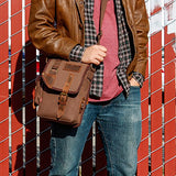 GEARONIC TM Men Women Military Canvas Messenger Shoulder Sling School Belt Crossbody Travel