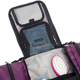 eBags Pack-it-Flat Hanging Toiletry Kit for Travel - (Eggplant)