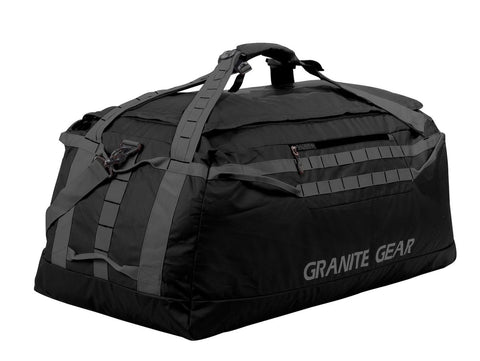 Granite Gear 36" Packable Duffel - Black/Flint