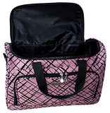 Jenni Chan Brush Strokes City Duffel, Red, One Size