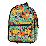 Pokemon Trainer 17 Large Backpack Bag Flip Pak With 4-Pack Toys Bracelets
