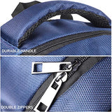 KUSOOFA Laptop Backpack with USB Charging Port Headphone Interface，Water Resistant College School