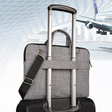 Qishare 13.3" 14" Laptop Case, Laptop Shoulder Bag, Multi-Functional Notebook Sleeve, Carrying Case