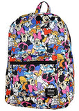 Disney Mickey Minnie Mouse Donald Duck Backpack Friends Print