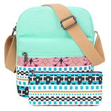 School Backpack for Girls Canvas Backpack Laptop Bookbag Shoulder Daypack Bag Clutch Pencil Pouch