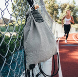 LOCTOTE Flak Sack SPORT - Lightweight Theft-Resistant Drawstring Backpack