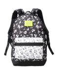 Victoria 's Secret PINK Campus Backpack Black Floral Zipper Bag