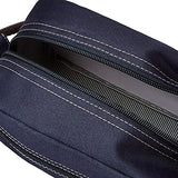 Timberland Men's Toiletry Bag Canvas Travel Kit Organizer, Navy, One Size