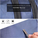 KUSOOFA Laptop Backpack with USB Charging Port Headphone Interface，Water Resistant College School