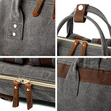 Retro Canvas Backpack Doctor Bags,Berchirly Travel Rucksack School Bookbag Laptop Bag