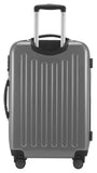 HAUPTSTADTKOFFER Luggage Sets Alex UP Hard Shell Luggage with Spinner Wheels 3 Piece Suitcase TSA Silver