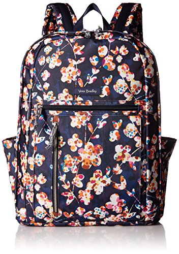 Vera Bradley Lighten Up Grand Backpack, Polyester, Cut Vines