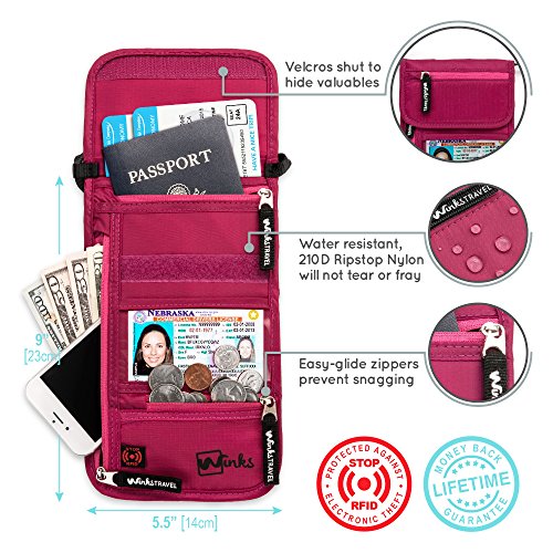 Shop Winks Travel Shoulder Wallet Holder for Luggage Factory