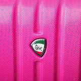 Mia Toro Italy Magari Hardside Spinner Luggage 3Pc Set - Fuschia