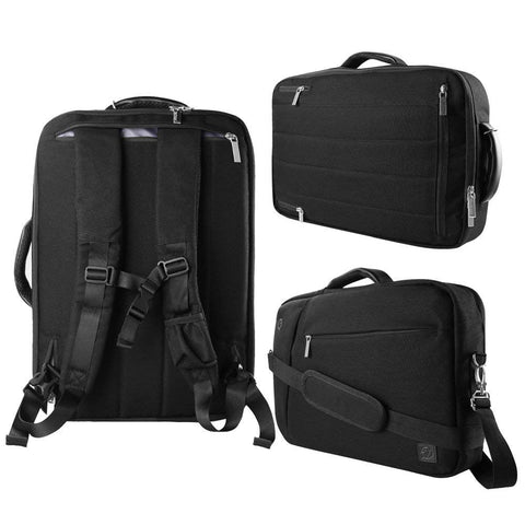 VanGoddy Slate Black 13.3-inch Convertible Laptop Bag for Samsung Notebook Series