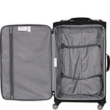 It Luggage World'S Lightest Debonair 27.8" 8 Wheel Spinner, Purple/White