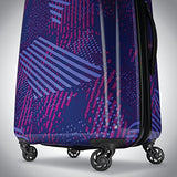 American Tourister Moonlight Hardside 3 Piece Spinner Set 21" 24" And 28" (Purple Storm)