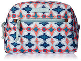 Vera Bradley Lighten Up Medium Cosmetic, Polyester, water geo