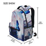 Backpack Butterfly Firework Star Shimmer? School Bags Bookbags for Teen/Girls