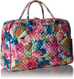 Vera Bradley Iconic Weekender Travel Bag, Signature Cotton, Superbloom