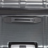 Traveler’S Choice New London 100% Polycarbonate Trunk Spinner Luggage - Gray ( 26-Inch )