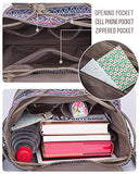 Lily Queen Fashion Small Purse Backpack Lightweight For Women And Teen Girls Colorful