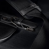 Solo Thompson 15.6 Inch Briefcase with Padded Laptop Compartment, Black/Grey