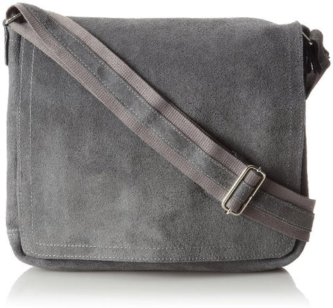 David King & Co. North South Laptop Messenger, Grey, One Size