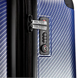 Mia Toro Italy Angolo Hardside Spinner Carry-on, Black