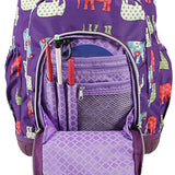Yexin Rolling Backpacks For Girls School Bags With Wheels Case Lunch Bag School Travel Backpack