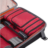 eBags Pack-it-Flat Hanging Toiletry Kit for Travel - (Raspberry)