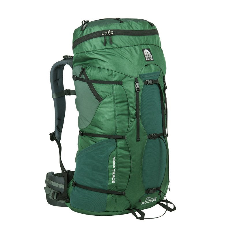 Granite Gear Men's Nimbus Trace 60 Backpack, Fern/Boreal/Black, Short
