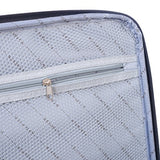 Renwick 28 Inch Softside Lightweight Luggage Spinner Suitcase Purple
