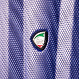 Mia Toro Italy Pozzi Hardside Spinner Carry-on, Black