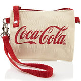 Coca-Cola Oversized Tote Bag With Matching Wristlet ~We Want Coke