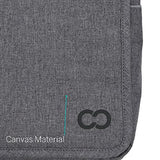 Casecrown Campus Messenger Bag (Charcoal Gray) For Microsoft Surface Pro & Rt