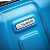Samsonite Centric Expandable Hardside Checked Luggage With Spinner Wheels, 24 Inch, Caribbean Blue