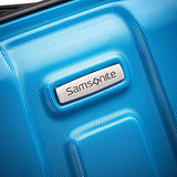 Samsonite Centric Expandable Hardside Checked Luggage With Spinner Wheels, 24 Inch, Caribbean Blue