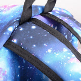 Unisex Teen Boys Girls Fashion Luminous Galaxy Personalized Backpack Teenagers School Bags Canvas
