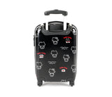SANRIO Hello Kitty 20" Rolling Suitcase: Red Logo