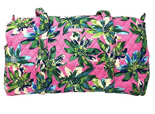Vera Bradley Small Duffel (Tropical Paradise with Blue Interior)