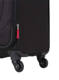 SWISSGEAR 7208 Expandable Liteweight Durable 3pc Spinner Luggage Set Black