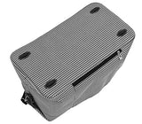 London Fog Cambridge Ii 20" Duffle, Black White Houndstooth