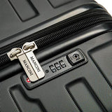 Mancini Leather Goods San Marino 3 Piece Lightweight Hardside Spinner Luggage