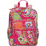 Vera Bradley Lighten Up Large Backpack Pink Swirls