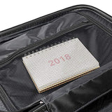 GOMHWAOL Luggage 3 Piece Set Suitcase ABS Material Hardshell Lightweight (Silver Gray)