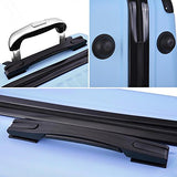 AW 20" Rolling Luggage ABS Hard Shell Lightweight Travel Suitcase 360 Degree 4 Wheels Lockable