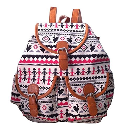 Chariot Trading Company Animal Print Backpack For Girl School Rucksack Shoulder Bags