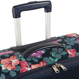 Tommy Bahama 4 Piece Lightweight Expandable Luggage Suitcase Set, Hibiscuss Print