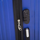 FDW ABS Trolley Suitcase 4 Wheels Case 20" Hardshell Luggage Travel Bag